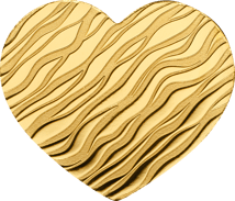 0,5g Gold Little Treasure Herz (Auflage: 15.000 | Silk Finish)