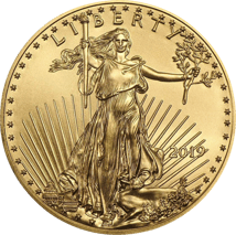 1/4 Unze Gold American Eagle 2019
