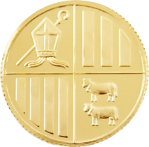 1/4 Unze Gold Andorra Eagle 2013