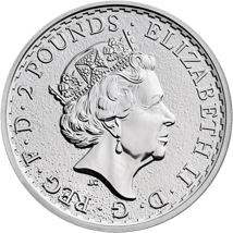 1 Unze Silber Britannia 2017