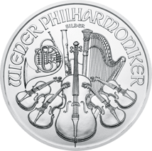 40 x 1 Unze Silber Philharmoniker 2025