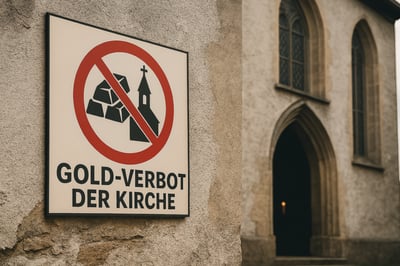 Scheinheilige Moral: Warum sich die Kirche von Gold trennt