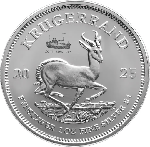 1 Unze Silber Krügerrand 2025 Privy Mark Tilawa