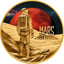 1 Unze Gold Mars From Phobos 2024 (Auflage: 99 | coloriert | Polierte Platte)