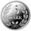 1 Unze Silber 5 Silbermark 2025 (Auflage: 5.000 | Polierte Platte)
