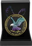 1 Unze Silber American Eagle Hologramm Black Ruthenium 2025 (Auflage: 100 | teilvergoldet)