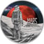 1 Unze Silber Mars from Phobos 2024 PP (Auflage: 999 | Polierte Platte | coloriert)