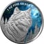 1 Unze Silber Heimische Tiere Wolf 2025 (Auflage: 100 | Polierte Platte)