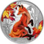 1 Unze Silber Autum Fox Jahreszeiten 2024 PP (Auflage 1.000 | Polierte Platte)
