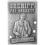 1 Unze Silber Sheriff Garrett - Wild West 2024 (Auflage: 1.999 | Antik Finish)