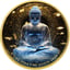 1 Unze Silber Sitzender Buddha 2025 (Auflage: 100 | teilvergoldet)