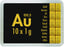 10 x 1g Gold Tafelbarren Combibarren (Valcambi)