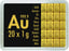 20 x 1g Gold Tafelbarren Combibarren (Valcambi)
