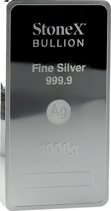1 kg Silber StoneX Münzbarren