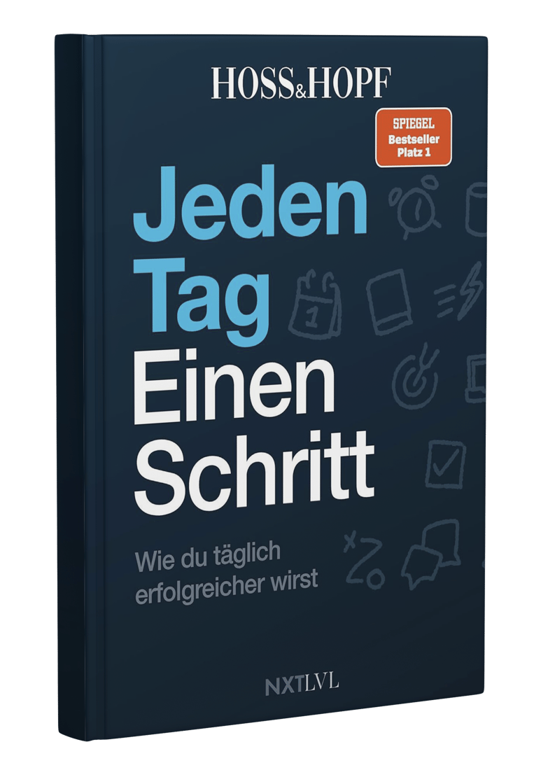 "Jeden Tag Einen Schritt" von Hoss & Hopf (handsigniert)