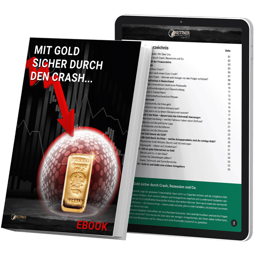 Mit Gold sicher durch den Crash