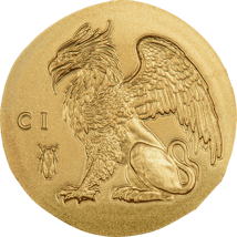 0,5g Gold Cook Islands Gryphon 2024 (Auflage: 5.000)