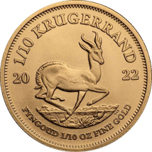 1/10 Unze Gold Krügerrand 2022