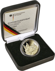 1/2 Unze Goldeuro Dom zu Speyer 2019 (diverser Buchstabe)