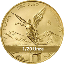 1/20 Unze Gold Mexiko Libertad