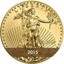 1/4 Unze Gold American Eagle 2015