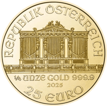 1/4 Unze Gold Wiener Philharmoniker 2025