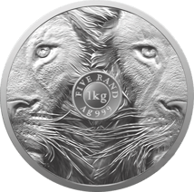 1 kg Silber Big Five II Löwe 2022 (Auflage: 100)