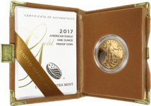 1 Unze Gold American Eagle 2017 (Polierte Platte)