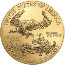 1 Unze Gold American Eagle 2020