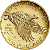 1 Unze Gold American Liberty 2017 PP (High Relief | 225. Geburtstag der USA)