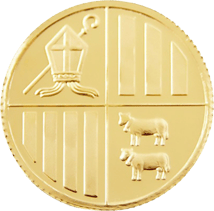 1 Unze Gold Andorra Eagle 2013