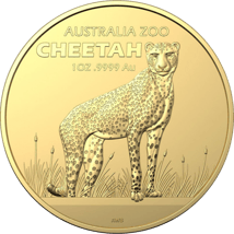 1 Unze Gold Australien Zoo Gepard 2021 (Auflage: 250)