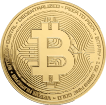 1 Unze Gold Bitcoin