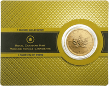 1 Unze Gold Maple Leaf 2009 (.99999 Feinheit | im Blister)