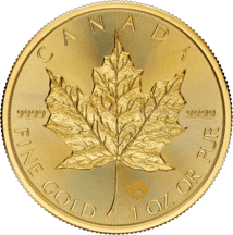 1 Unze Gold Maple Leaf 2025