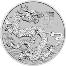 1 Unze Platin Lunar III Drache 2024 (Auflage: 5.000)