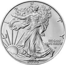 1 Unze Silber American Eagle 2025