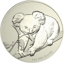 1 Unze Silber Australian Koala 2010