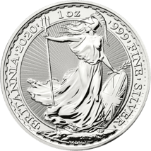 1 Unze Silber Britannia 2020