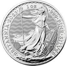 1 Unze Silber Britannia 2023 (Charles III.)