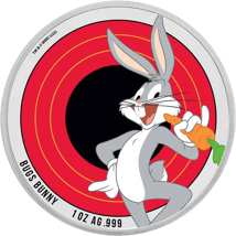 1 Unze Silber Bugs Bunny 2022 (Auflage: 3.000 | coloriert)