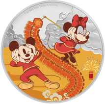 1 Unze Silber Disney Jahr der Maus Wohlstand 2020 PP (Auflage: 3.000 | Polierte Platte)