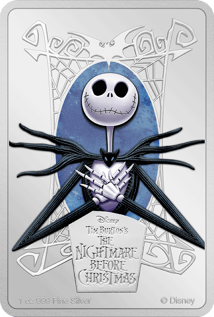 1 Unze Silber Nightmare before Christmas 2024 (Auflage: 2.000 | Polierte Platte)