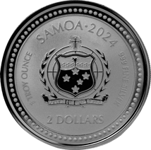 1 Unze Silber Samoa Seepferdchen 2024 (Auflage: 10.000)