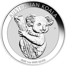 1 Unze Silbermünze Koala 2020