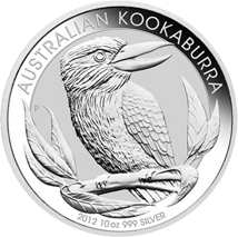 10 Unze Silber Kookaburra 2012