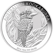 10 Unze Silber Kookaburra 2014