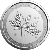 10 Unze Silber Maple Leaf 2017