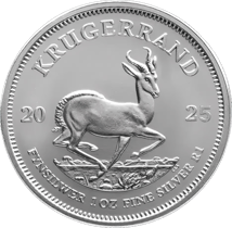 100 x 1 Unze Silber Krügerrand 2025