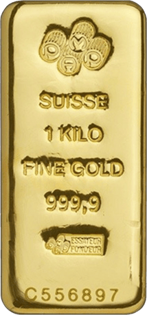 1kg Goldbarren PAMP Suisse